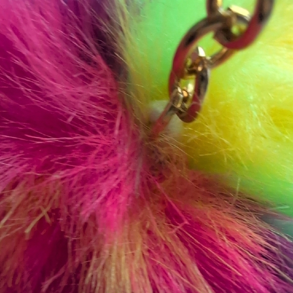 Vibrant Purple and Pink Key Card Holder - Picture 3 of 4